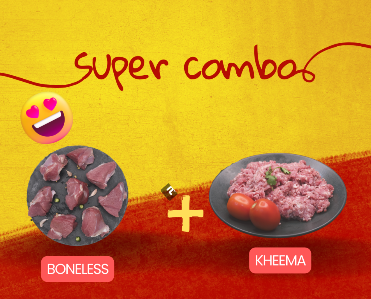 Combo- Mutton Boneless + Kheema