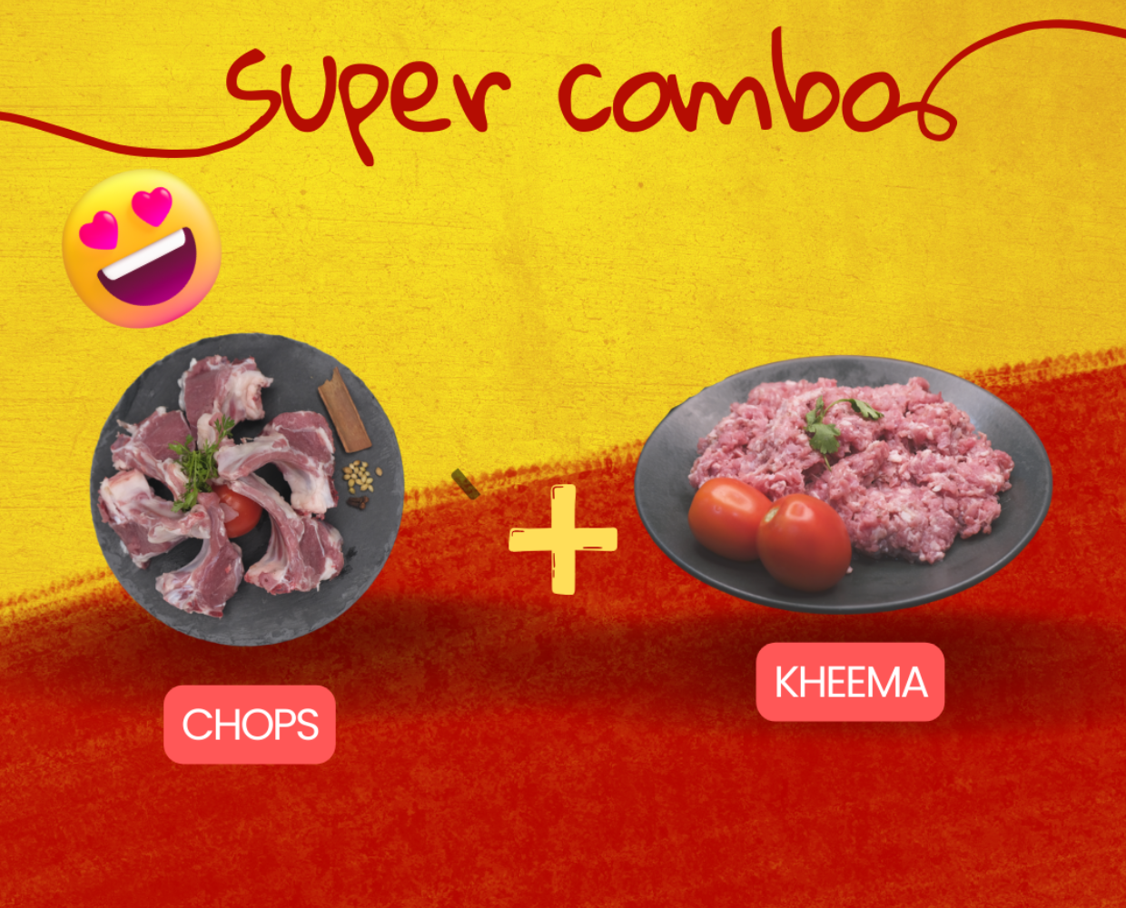 Combo- Mutton Chops + Kheema